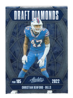 Christian Benford 2025 Panini Absolute Draft Diamonds Series Mint Card #DD-CBD
