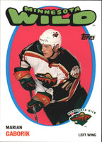 Marian Gaborik 2001 2002 Topps Heritage Series Mint Card #18
