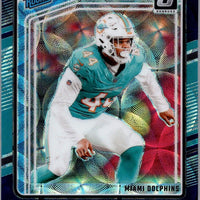 Chop Robinson 2024 Donruss Optic Purple Shock Series Mint Rookie Card #219