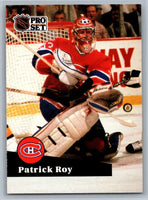Patrick Roy 1991 1992 Pro Set Series Mint Card #125
