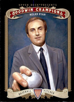Nolan Ryan 2012 Upper Deck Presents Goodwin Champions Series Mint Card #108
