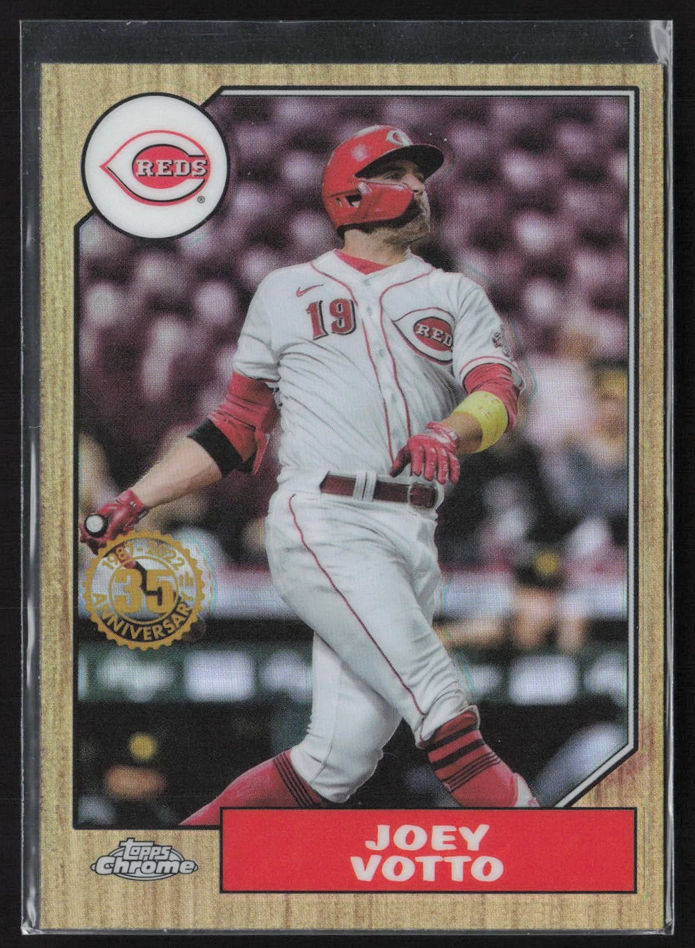 Joey Votto 2022 Topps Chrome 1987 Topps 35th Anniversary  Series Mint Card #87BC-4