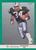 Bo Jackson 1991 Fleer Series Mint Card #110
