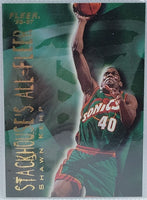 Shawn Kemp 1996 1997 Fleer Stackhouse's All Fleer Series Mint Card #5
