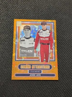 Jesse Love 2025 Panini Donruss Coming Attractions Orange Ice Card #4
