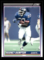 Rodney Hampton 1990 Score Rookie & Traded Series Mint Card #71T
