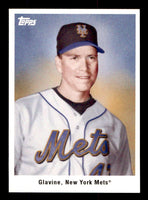 Tom Glavine 2008 Topps Baseball Trading Card History Insert Card #TCH37

