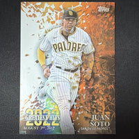 Juan Soto 2023 2022's Greatest Hits Mint Card #22GH-24
