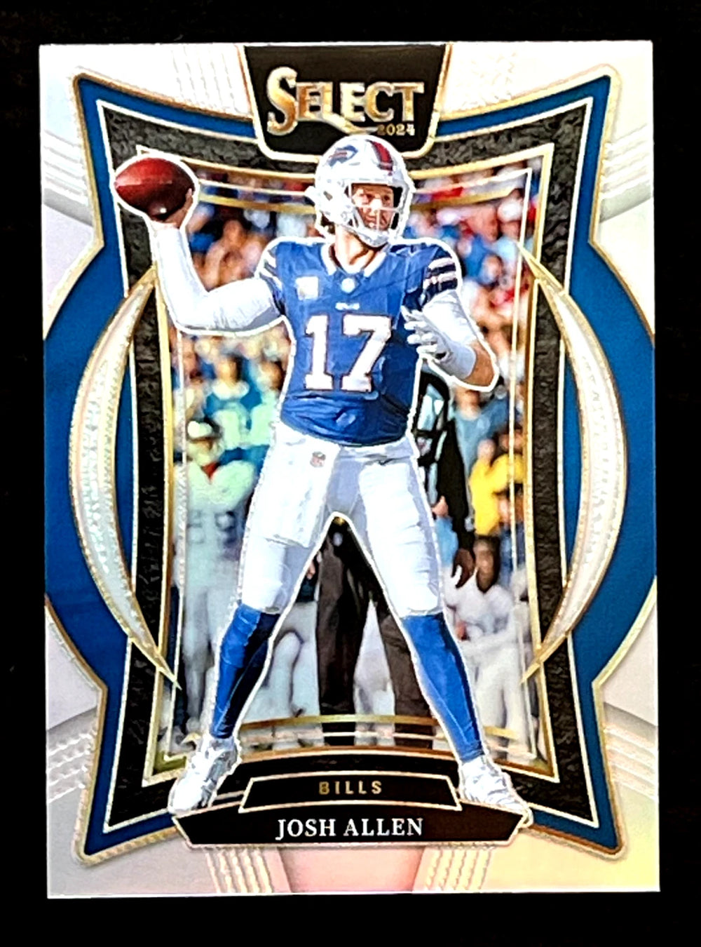 Josh Allen 2024 Panini Select Concourse Silver Prizm Series Mint Card #34