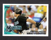 Mike Stanton 2010 Topps Update Rookie Debut Series Mint Card #US-327
