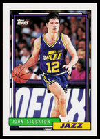 John Stockton 1992 1993 Topps Series Mint Card #301
