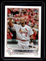 Albert Pujols 2022 Topps Update Series Mint Card #US300
