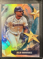 Julio Rodriguez 2025 Topps Stars of MLB Mint Insert Card #SMLB-5
