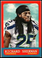 Richard Sherman 2014 Topps 1963 Retro Mini Series Mint Card #313
