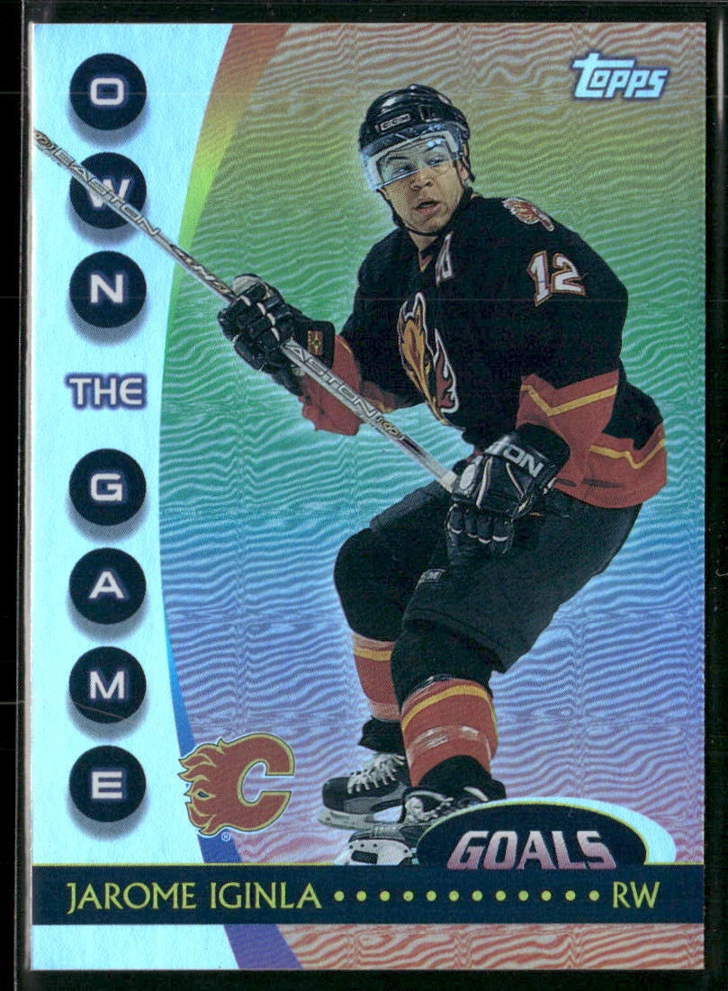 Jarome Iginla 2002 2003 Topps Own The Game Card #OTG6