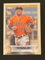 Jose Altuve 2022 Topps Chrome Series Mint Card #6
