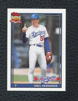 Orel Hershiser 1991 O-Pee-Chee Series Mint Card #690
