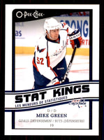 Mike Green 2010 2011 O-Pee-Chee Stat Kings Card #SK9
