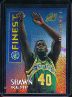 Shawn Kemp 1995 1996 Finest Mystery Borderless Refractor Series Mint Card #M4
