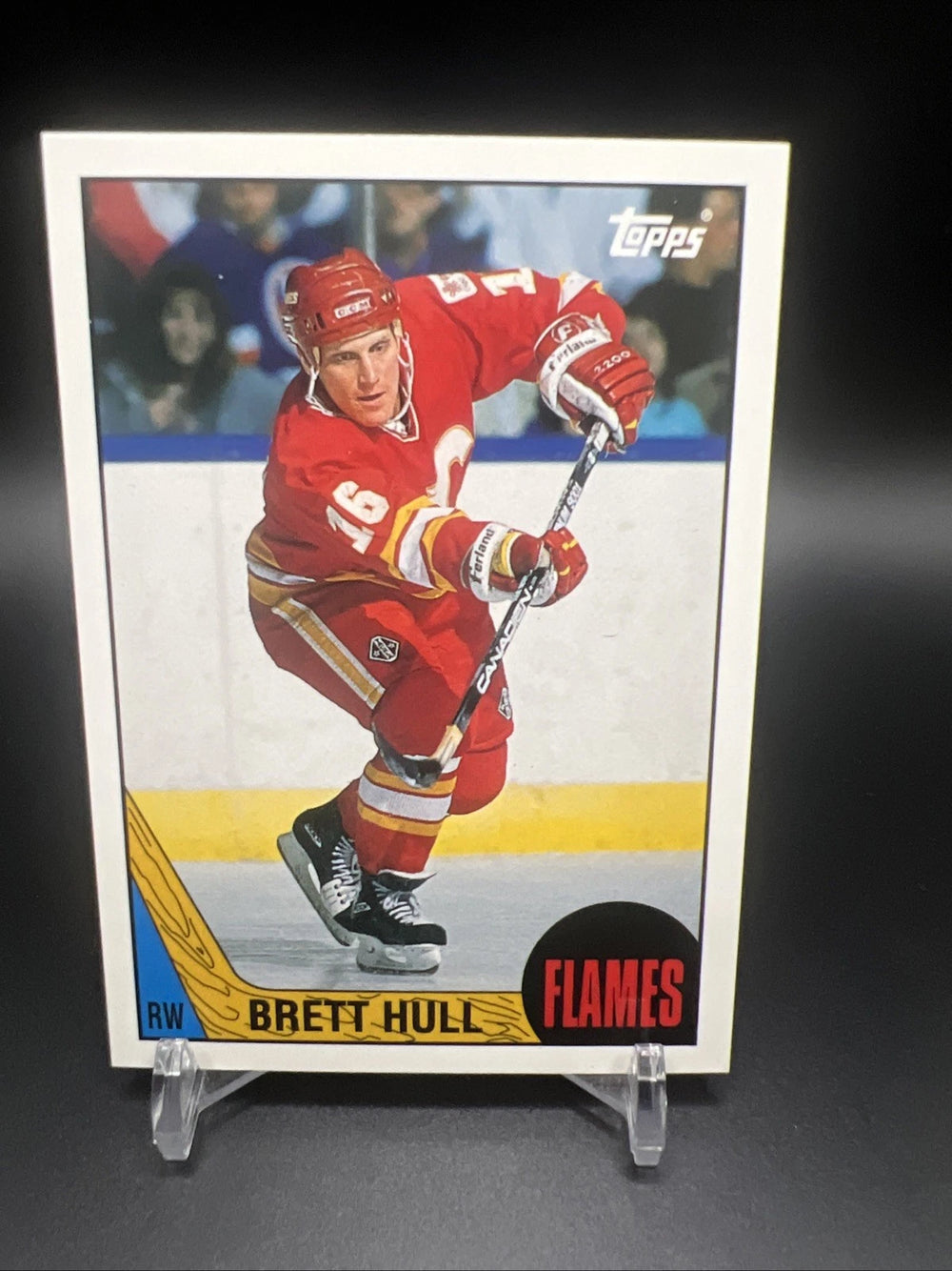 Brett Hull 2003 2004 Topps Lost Rookie Card #LRC-BH