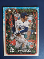 Freddie Freeman 2024 Topps Holiday Series Mint Card #H56
