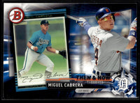 Miguel Cabrera 2017 Topps Bowman Then and Now Series Mint Card #BOWMAN-20
