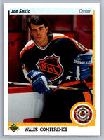 Joe Sakic 1990 1991 Upper Deck Card #490
