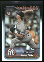 Clayton Beeter 2024 Topps Update Rainbow Foil Card #US59

