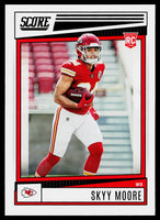 Skyy Moore 2022 Score Series Mint Rookie Card #391
