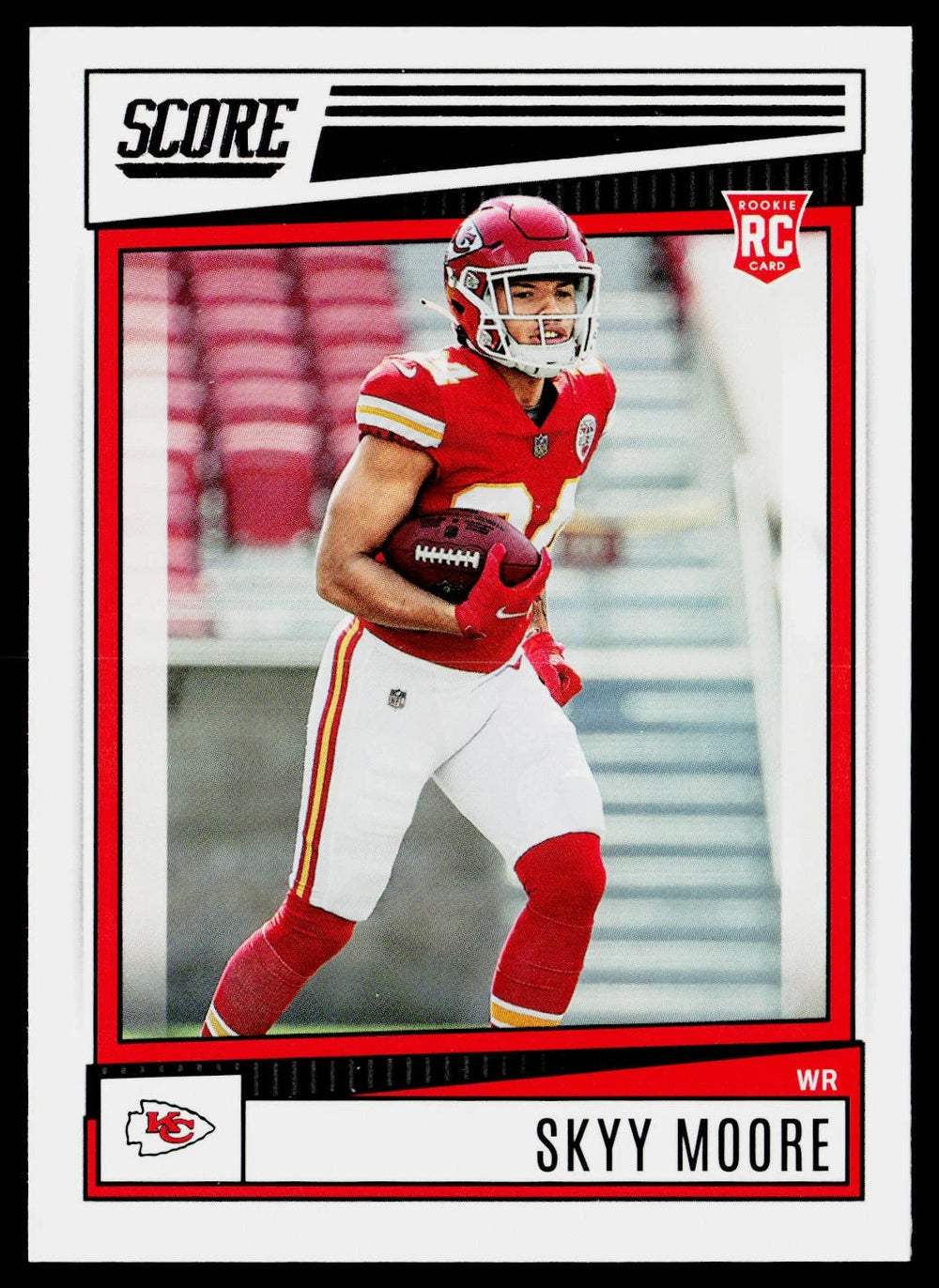 Skyy Moore 2022 Score Series Mint Rookie Card #391