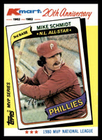 Mike Schmidt 1982 Topps Kmart 20th Anniversary Series Mint Card #39
