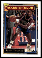 Isiah Thomas 1992 1993 Topps Series Mint Card #219

