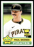 Paul Skenes 2025 Topps Heritage Series Mint Card #60
