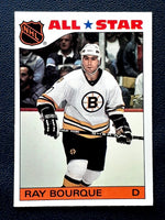 Ray Bourque 1985 1986 Topps Sticker #5
