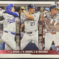 Shohei Ohtani 2025 Topps RBI Leaders Series Mint Card #86