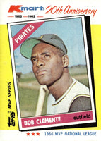 Bob Clemente 1982 Topps Kmart 20th Anniversary Series Mint Card #10
