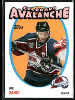 Joe Sakic 2001 2002 Topps Heritage Series Mint Card #27
