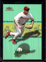 Scott Rolen 2002 Fleer Tradition Grass Roots Mint Card #9
