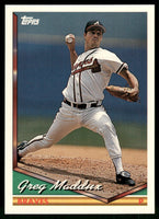 Greg Maddux 1994 Topps Series Mint Card #499

