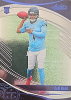 Cam Ward 2025 Panini Absolute Blue Series Mint Rookie Card #111
