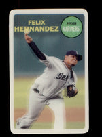 Felix Hernandez 2012 Topps Archives 1968 3D Series Mint Card
