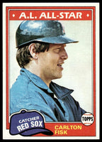 Carlton Fisk 1981 Topps All Star Series Mint Card #480
