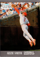 Ozzie Smith 1991 Fleer Ultra Series Mint Card #296
