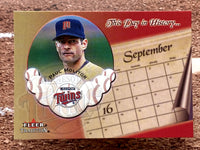 Paul Molitor 2002 Fleer Tradition Update This Day In History Series Mint Card #U7
