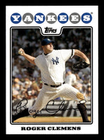 Roger Clemens 2008 Topps Series Mint Card #105
