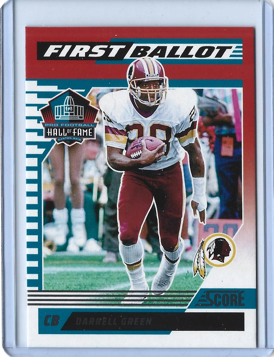 Darrell Green 2025 Score First Ballot Series Mint Insert Card #3