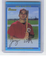 Joey Votto 2013 Bowman Blue Sapphire Refractor Rookie Reprint Series Mint Card #BDP44
