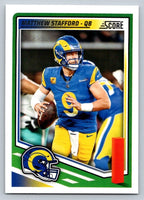 Mattew Stafford 2025 Score Series Mint Card #196
