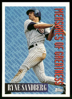 Ryne Sandberg 1994 Topps Series Mint Card #602
