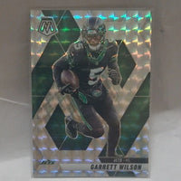 Garrett Wilson 2025 Panini Mosaic Silver Prizm Series Mint Card #23
